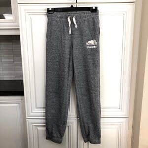 Roots salt & pepper grey sweatpants